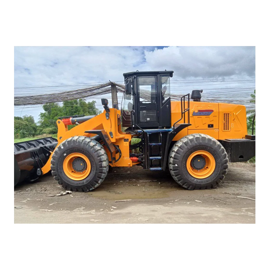 5-тонный колесный погрузчик CDM856 механический контроль переключения передач для продажи