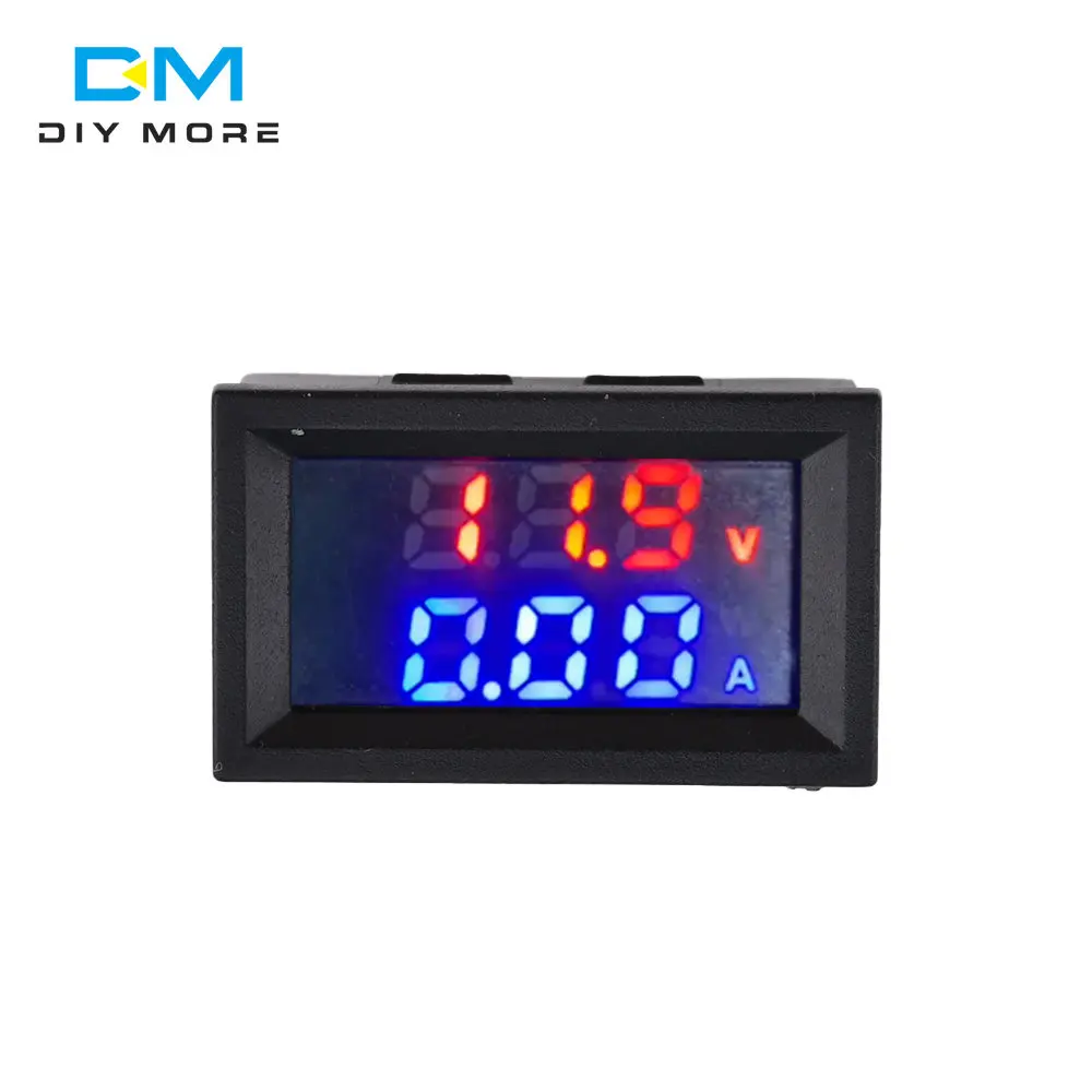 M430 DC4-30V 10A 50A 100A LED Digital Voltmeter Ammeter Power Car Motorcycle Voltage Current Meter Volt Detector Tester Monitor