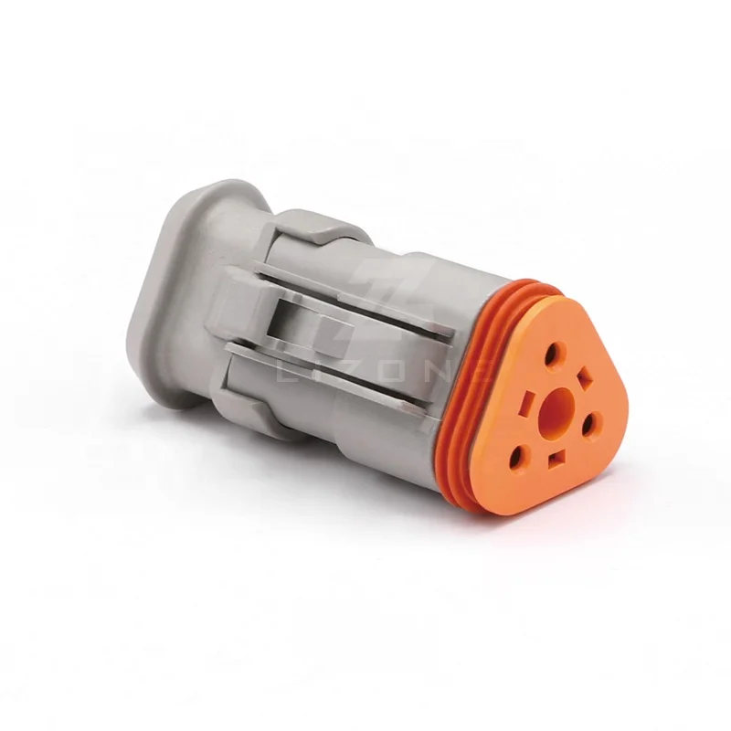 DT06-3S-E008 2P 3P 4P 6P 8P 12P Waterproof Wire Connector Automotive  Electrica Connector With Plug DT06-3S-E008