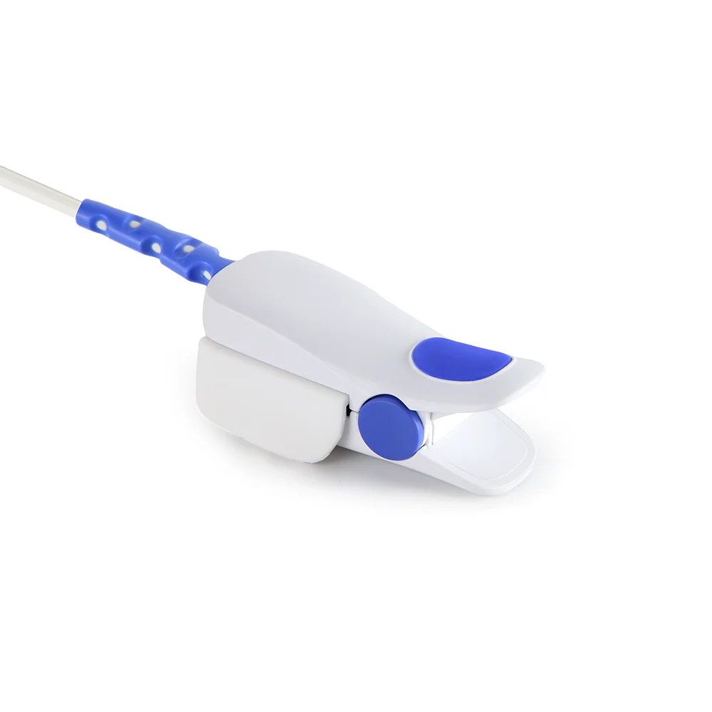 Datex Ohmeda AS/3 Compatible short cable Spo2 Sensor Adult Finger Clip sensor from Shenzhen Caremed