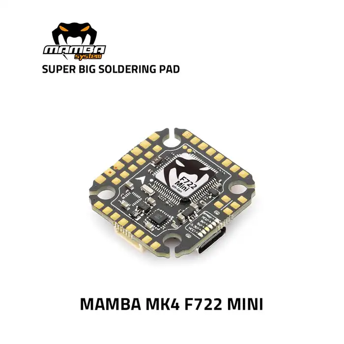 MAMBA MK4 F405 мини-Контроллер полета 20 мм/м2 оснащен гироскопом BMI270