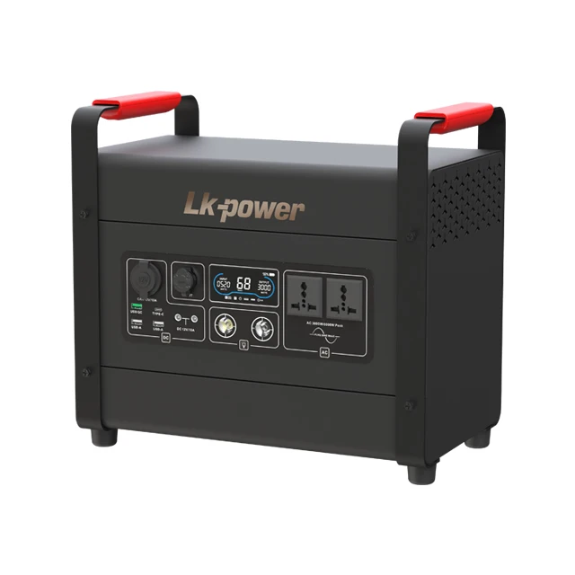 3000W/3KW High Capacity UPS off grid Solar Portable Power Station LIthium bettery Generator with CE\FCC\ROSH\UN38.3 NEW