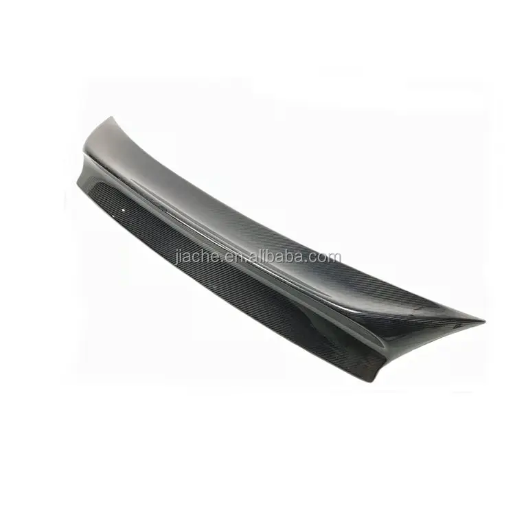 Carbon Fiber Car Rear Trunk Spoiler Wings For Porsche Panamera S 970.1 2009-2013 VRT Style FRP Boot Trim Sticker Car Styling