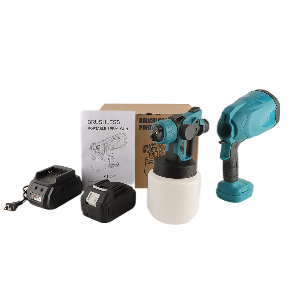 New Arrival Wholesale Lithium Battery Powered Electric Painting Spray Gun