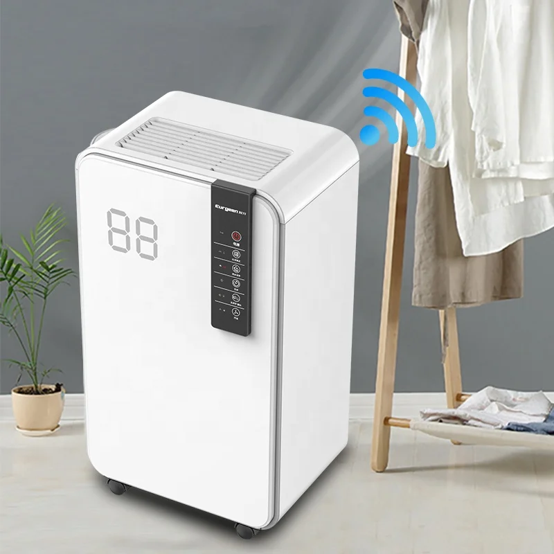 GREENFLY JJPRO коммерческий портативный осушитель светодиодный дисплей автоматический Осушитель для дома