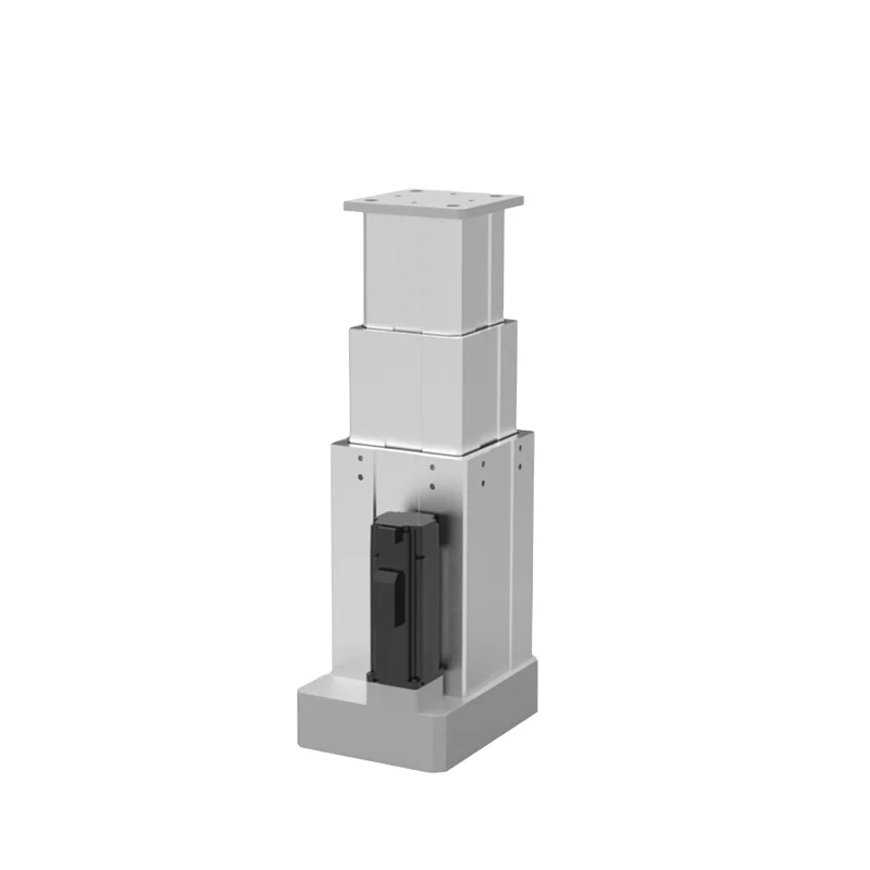 PrimoPal high torque 48V powerful 10000N 1000mm vertical table dihool lifting column solar