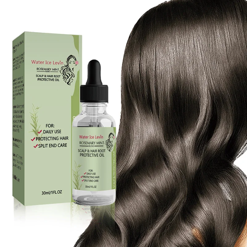 Rosemary essential oil is used for hair care and hair skin care