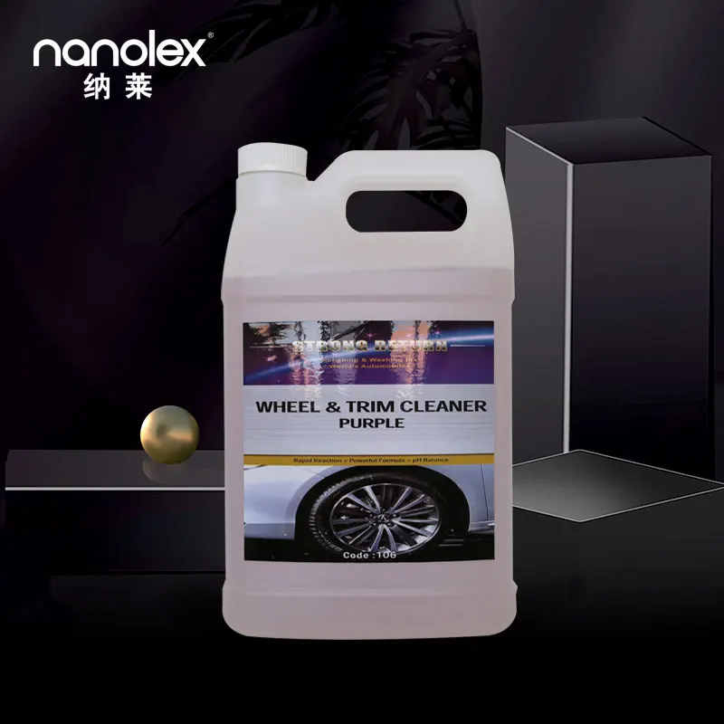 Nanolex 106 wholesale car care & cleaning products 25L wheel cleaner tire cleaner Interior shampoo factory