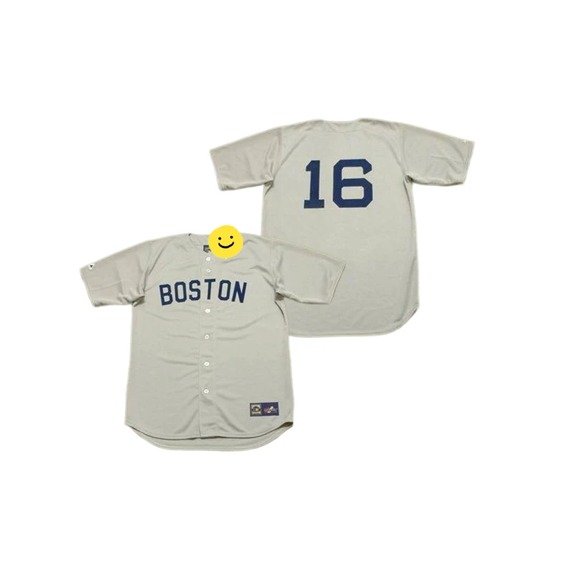 Мужская Бостон 14 Jim Rice 15 Dustin Pedroia George Kevin Millar16 Lonborg бейсбольная майка сшитая S-5xl