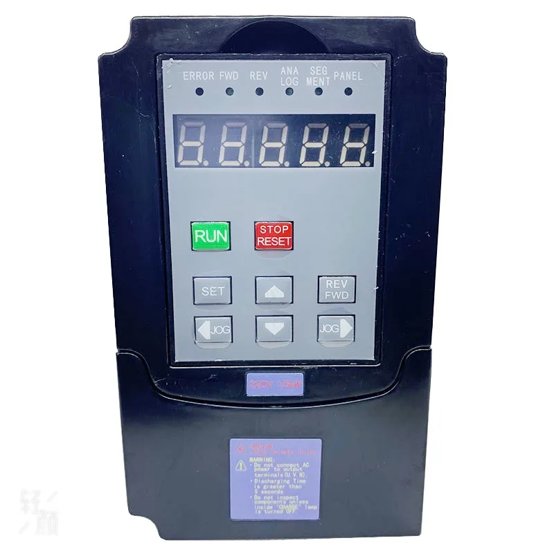 Single Phase Three Phase 220V Inverter Output Fan Inverter Motor Speed Controller 1.5 Kw