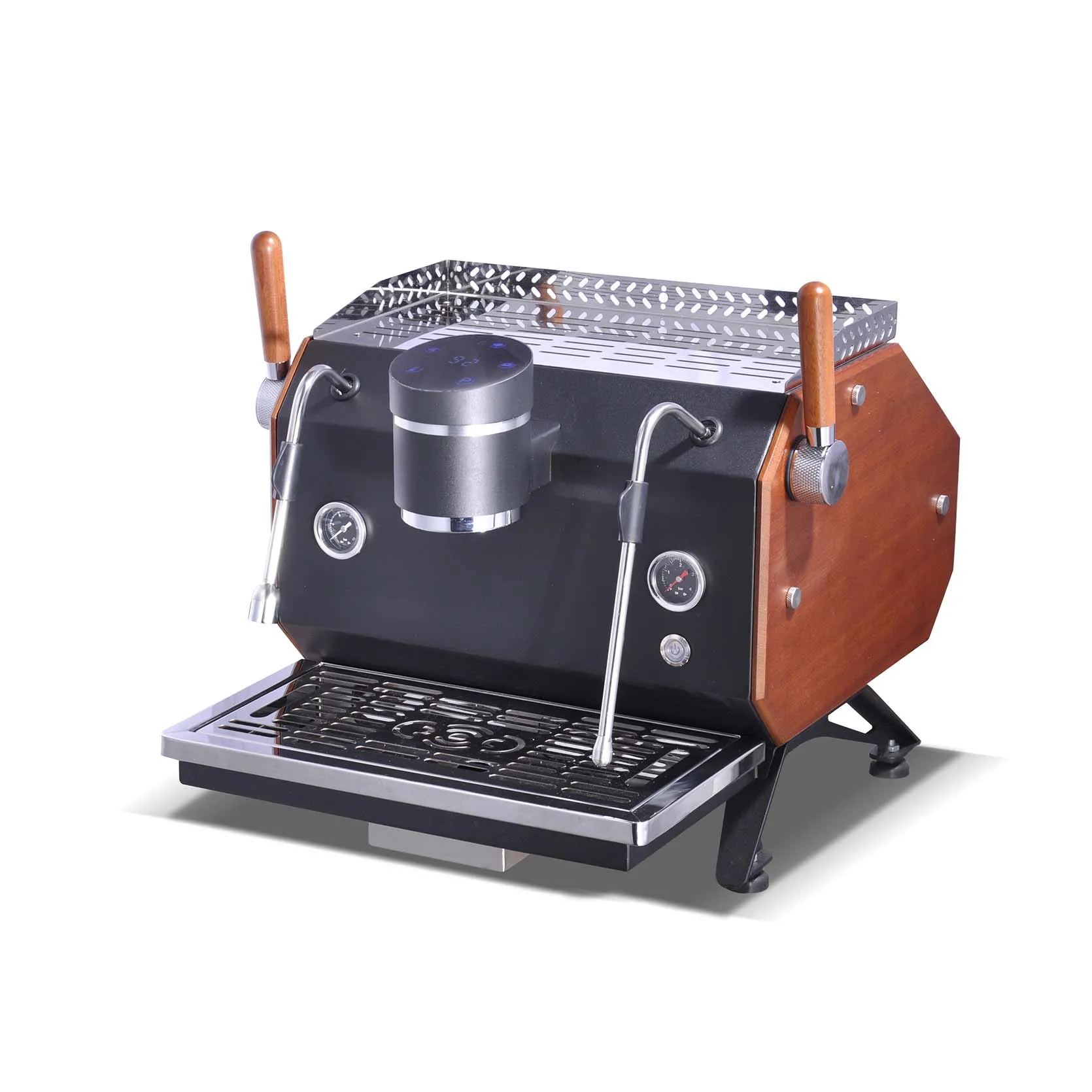 Professional Semi - Automatic Commercial Espresso Machine 6.0L  Dual Boiler Coffee Maker