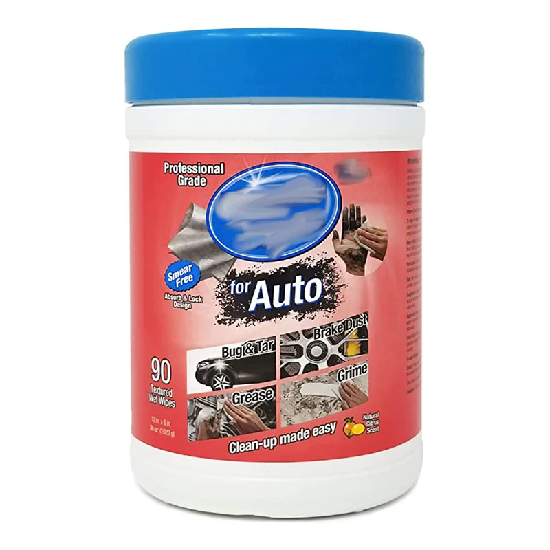 OEM&ODM High Quality Cheap Price Car Cleaning Wipes Car Interior Cleaning Wet Wipes