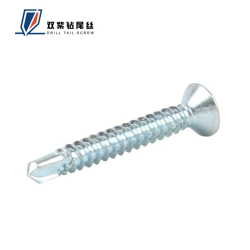C1022A Flat Head Phillips Drive Self Taping Csk Countersunk Head Self Drilling Screw