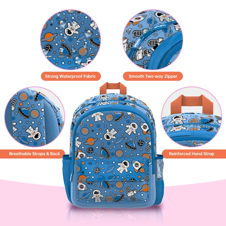 Cartoon kids smiggle school bags girls  child cute patterns printed school backpack kids school back bag