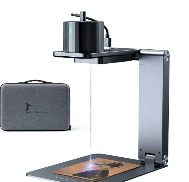 Лазерный гравировальный станок LaserPecker Pro с автоподставкой для пластика дерева