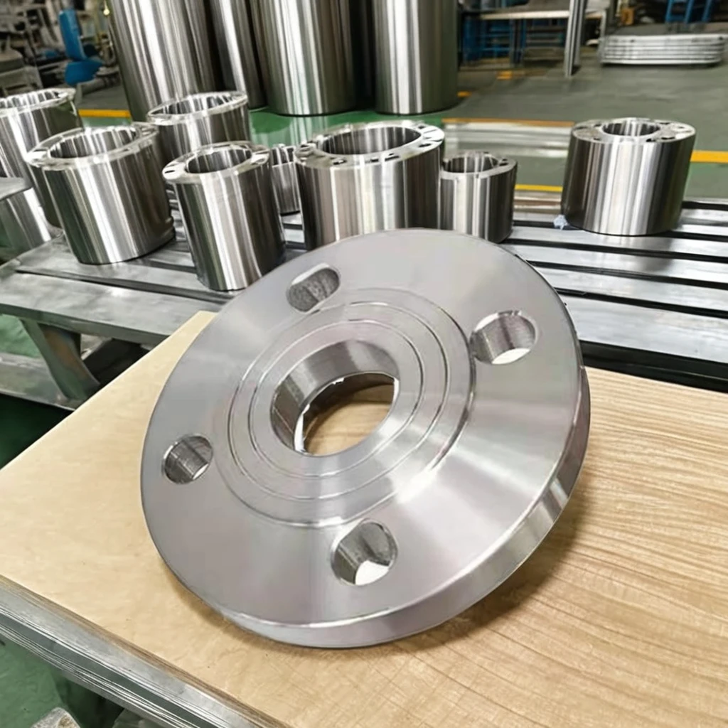 Q235 carbon steel GB flat welding flange stamping flange DN150 forging high pressure welding flange