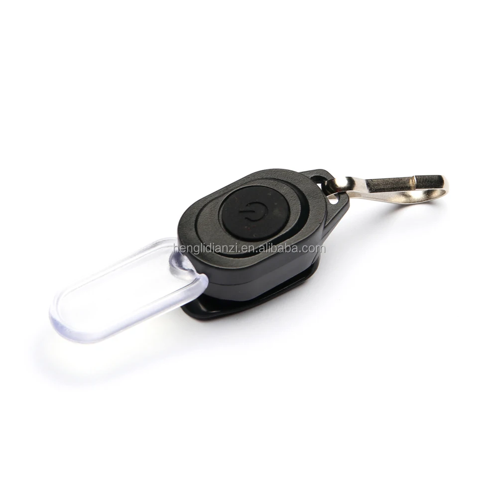 High Visibility Accessories Night Mini LED Flashing Zipper Pulller Light keychain light LED Safety Light