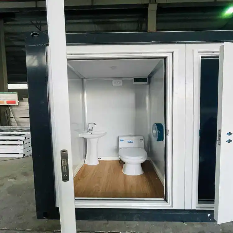 Public Mobile Toilets Cabin Outdoor Modular Block Ablution Shower Portable Container Bathroom Toilet