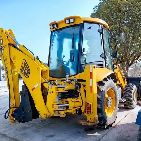 Экскаватор-погрузчик довольно часто ИСПОЛЬЗУЕТСЯ JCB 4x4 колеса 20 тонн экскаватор-погрузчик 3CX