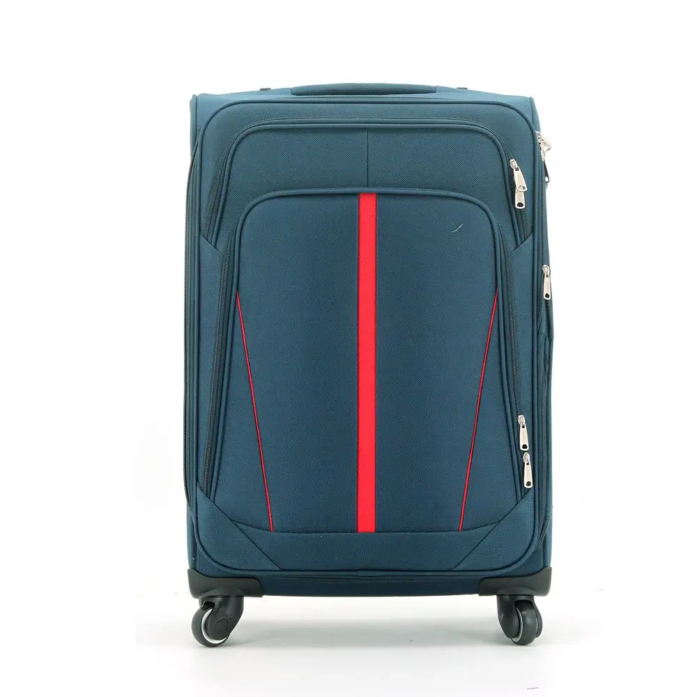 3 pcs and 4 pcs Soft eva travel luggage boarding suitcase Side Eva trolley bag set