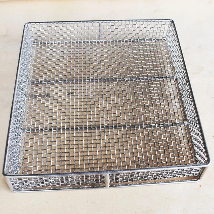 Customized Stainless Steel 304 Storage Basket Multi-Purpose Metal Wire Storage Basket Large and Universal Wire Mesh Basket
