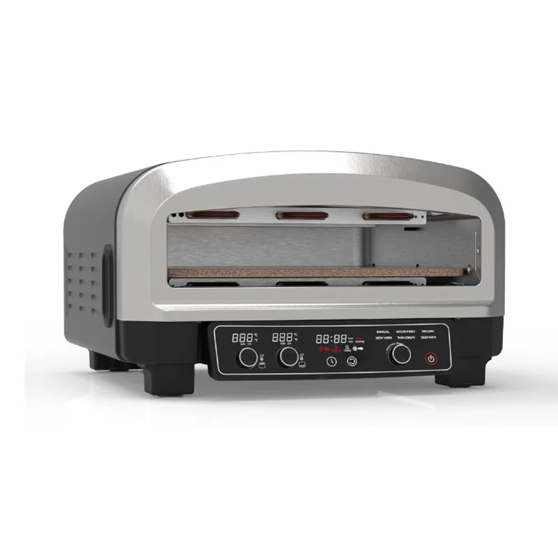 14 15 inch Mini Electric Professional Pizza Oven Maker Digital Electric Built-in Ovens Portable Electric Stove