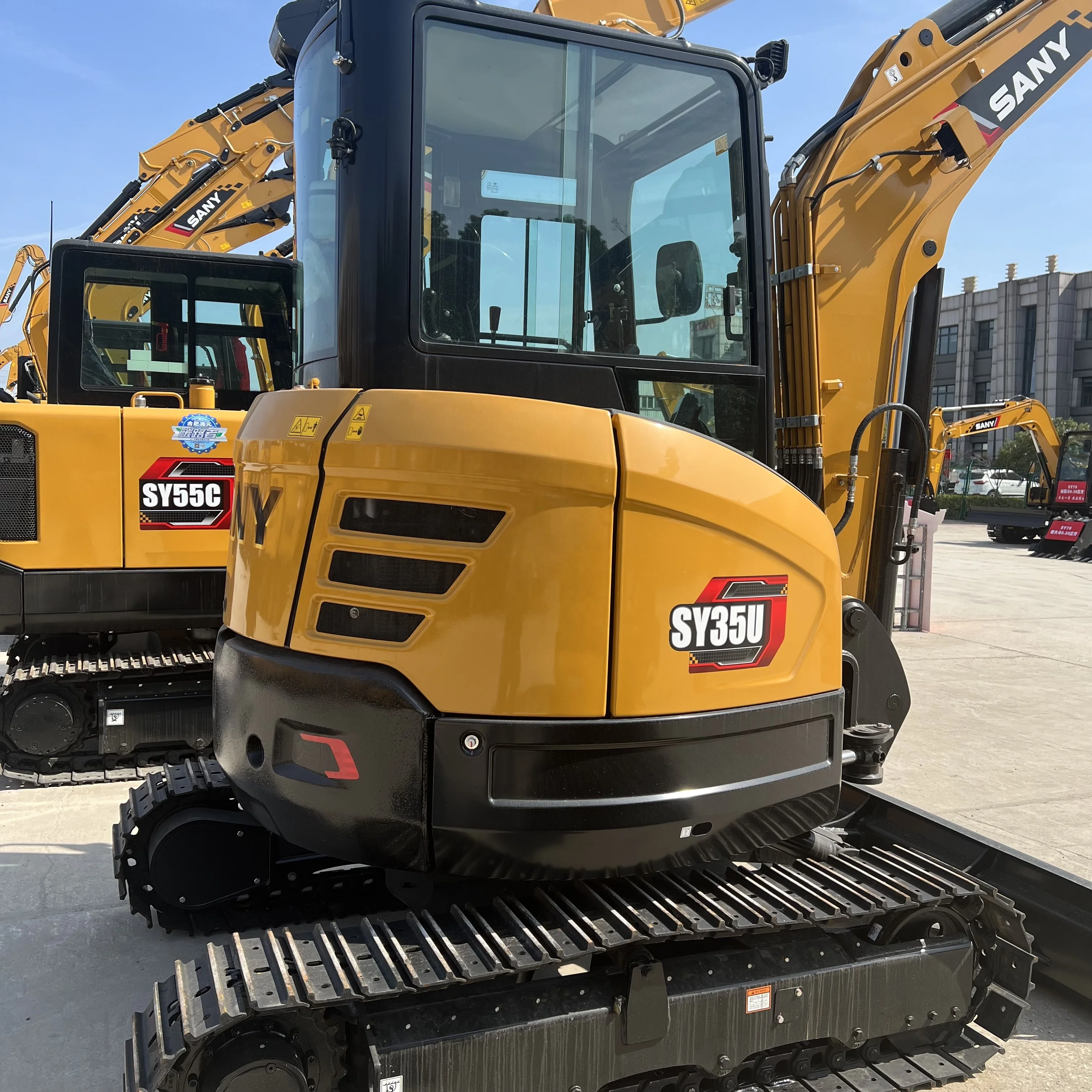 China Brand Mini Excavator sy35u 3.5t Sany 35 Mini Excavator sy35u New Excavator