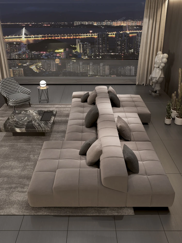 Living room bidirectional backrest sofa, movable backrest sofa suitable for horizontal hall sofas