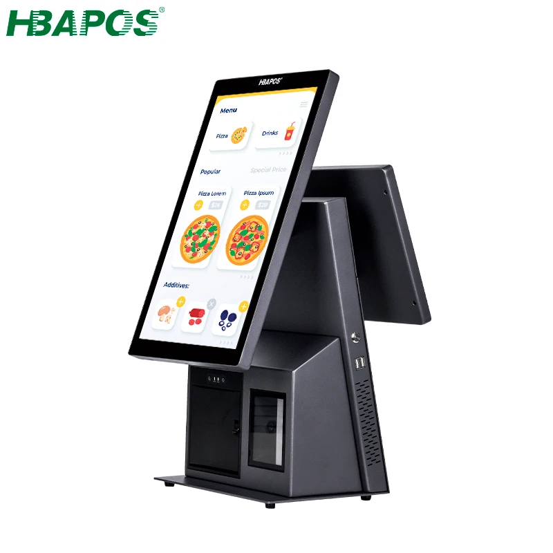 Wholesale cash register Win 10 All in One Cash Register Pos System Supply 15.6 Inch Touch Screen POS Computer