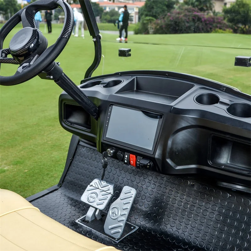 4 Wheel Drive Electric Golf Cart 4 Seats remote control electric golf buggy