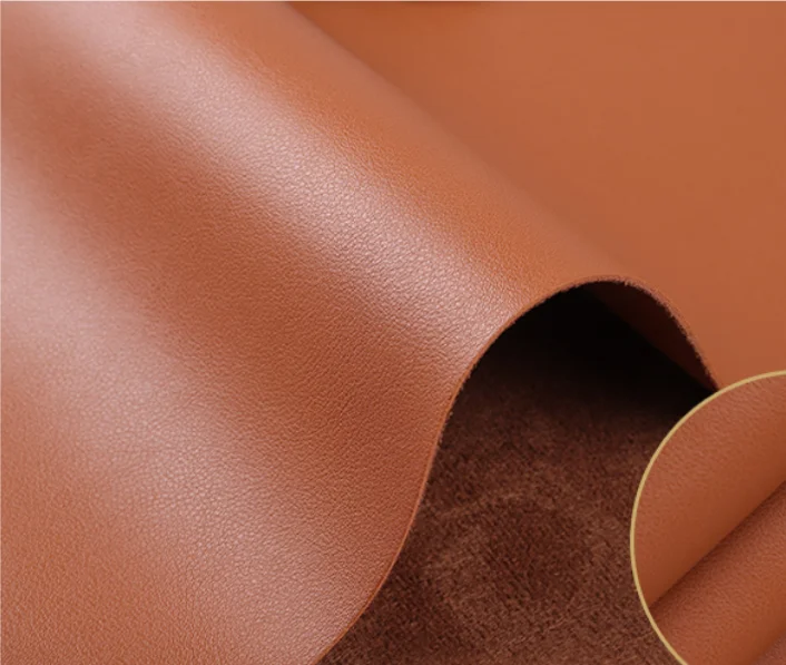Factory spot 1.65 mm suede imitation leather NAPA GRAIN PVC leather, mouse cushion case leather belt
