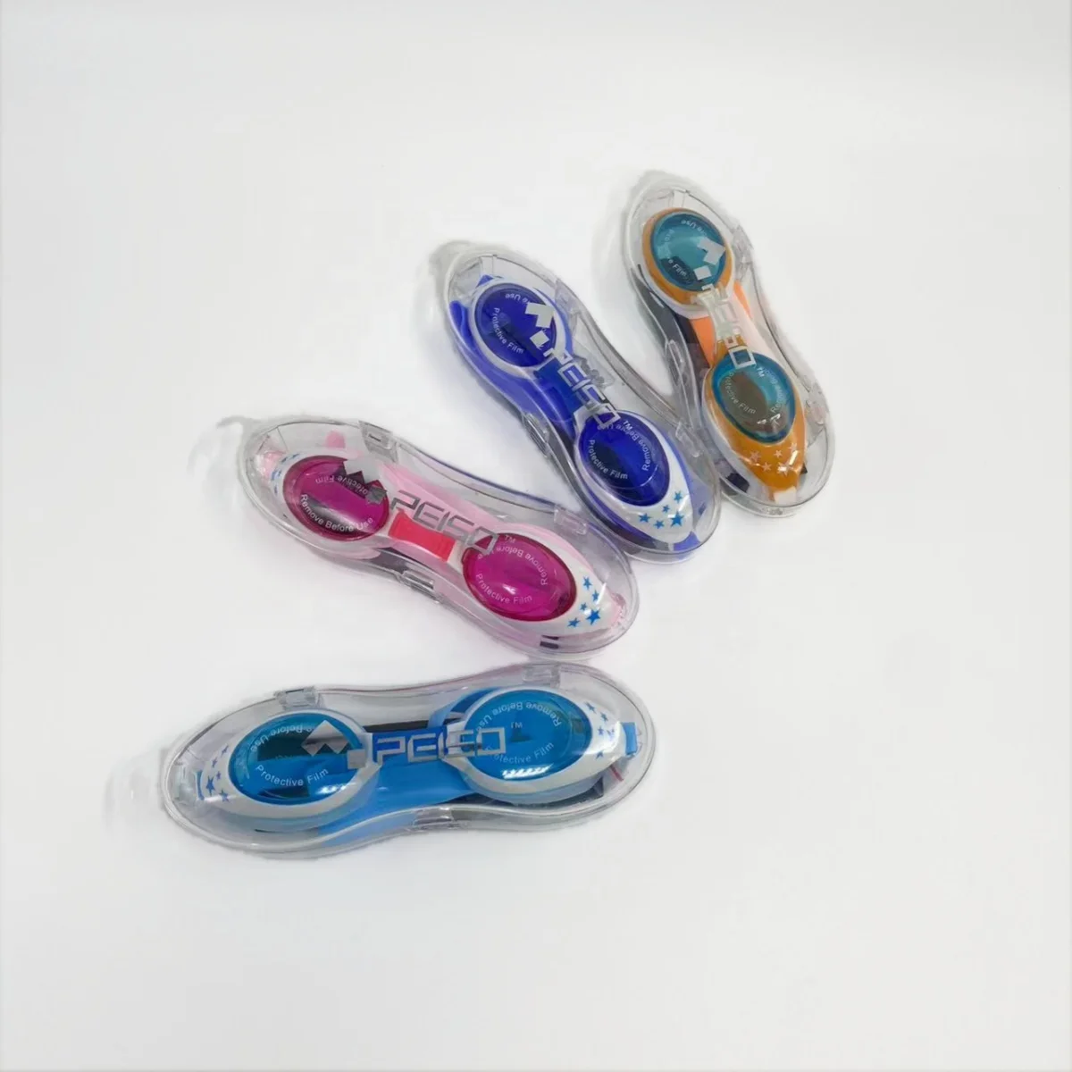 HD Anti-fog Silicone Swimming Goggles For Kids Carton Boys And Girl Customized Logo Personalized Waterproof Supplies Children