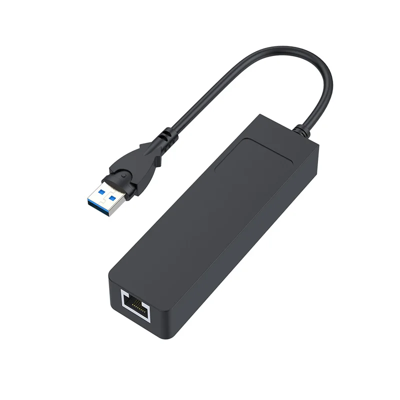 Portable Usb 3.0 Hub Ethernet Adapter For Laptop Pc Usb Lan Adapter Wired Usb 3.0 To Gigabit Ethernet Rj45 Lan