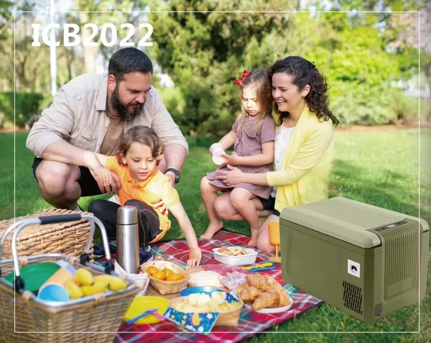 Factory Camping Refrigerators and Mini Fridge 110V DC AC 12v and Portable Compressor Car Fridge Freezer