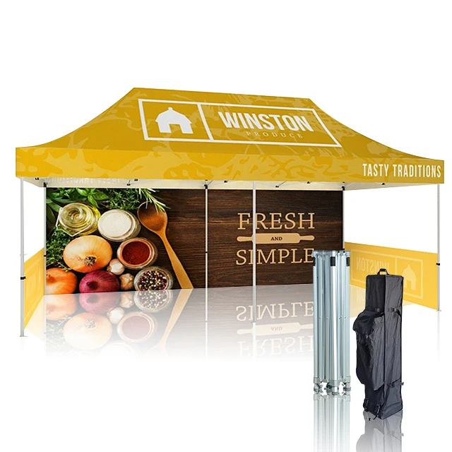 GLOBAL TENT Effortless Setup Premium Quality Trade Show 40mm Hex-Aluminum Frame