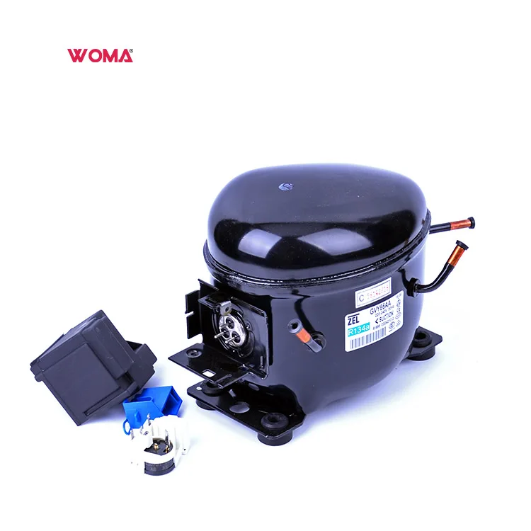 
Zel GVY66AA 220/240V 50Hz R134a refrigeration compressor for refrigerator 1/4hp mini compressor 