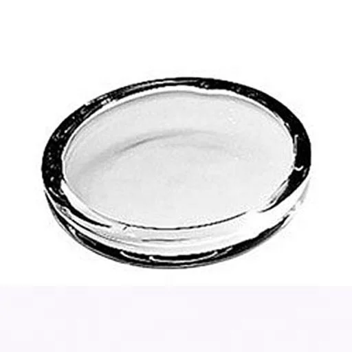 clear crystal glass coaster customized ashtray for home hotel restaurant table decoration