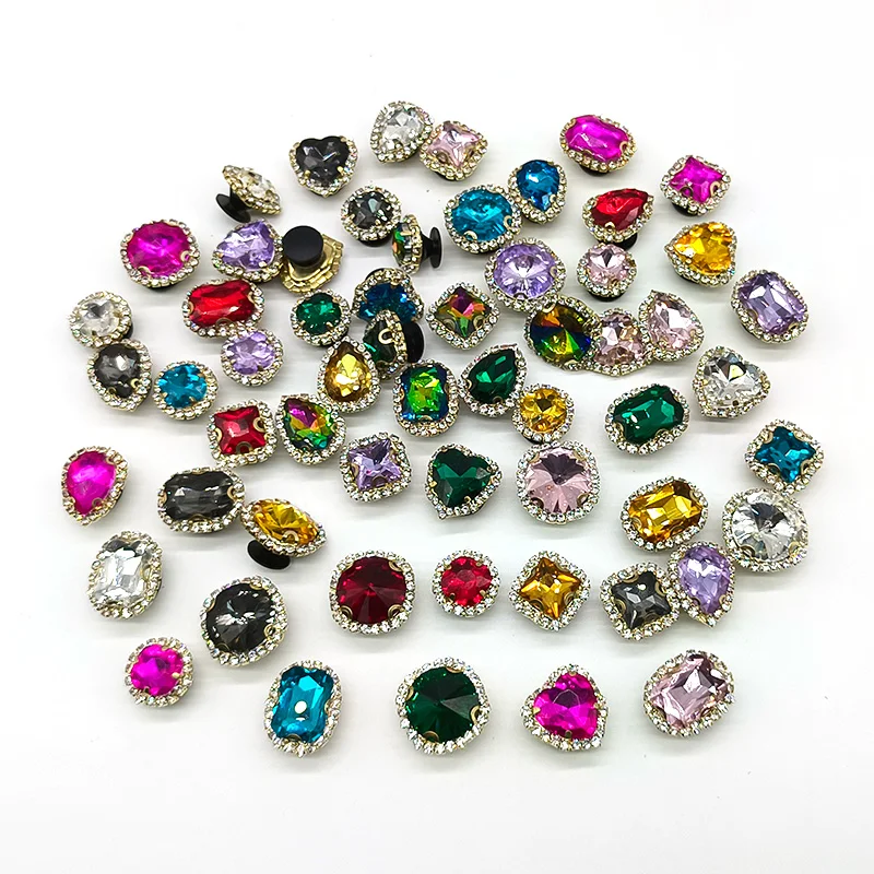 Designers Metal Luxury Bling Custom Rhinestone Brand Shoes Shoe Charms for