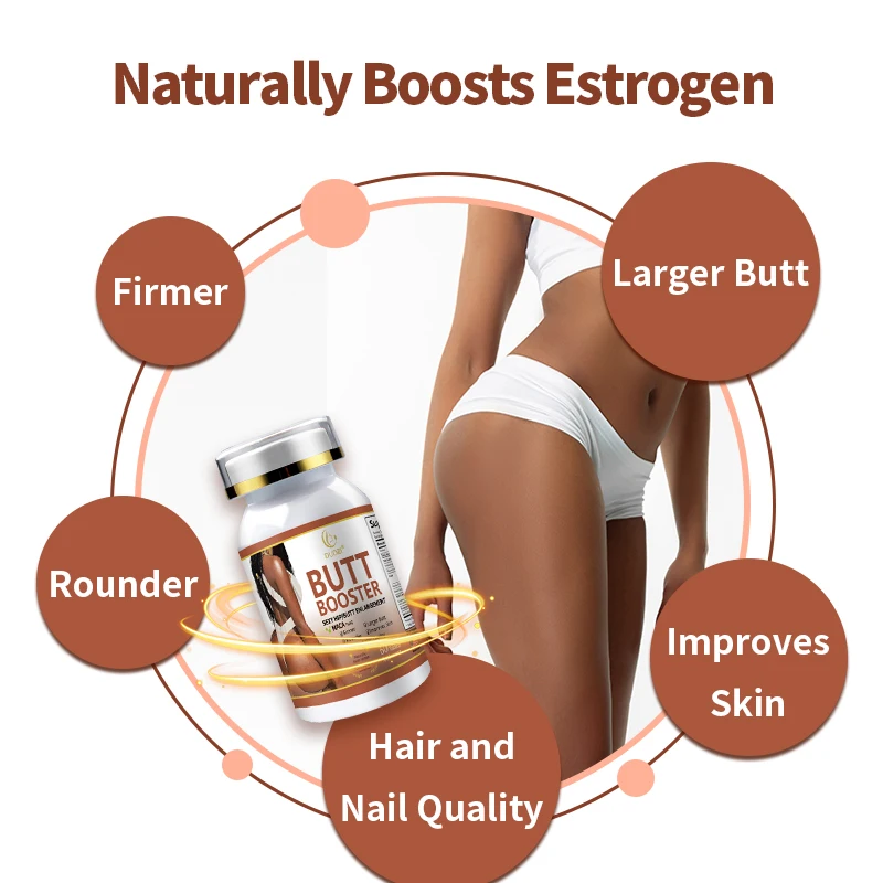 OEM Wholesale Butt Booster Tablet 100% Natural Sexy Hip Butt Tablets High Quality Maca Plus Tablet for Butt Hip