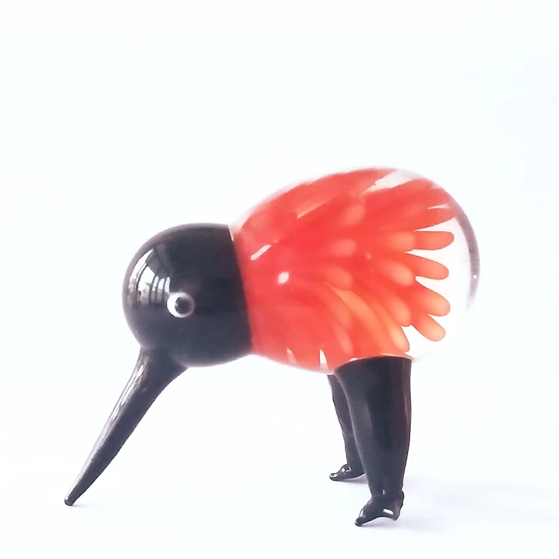 
Beautiful colorful handmade murano glass birds glass animal 