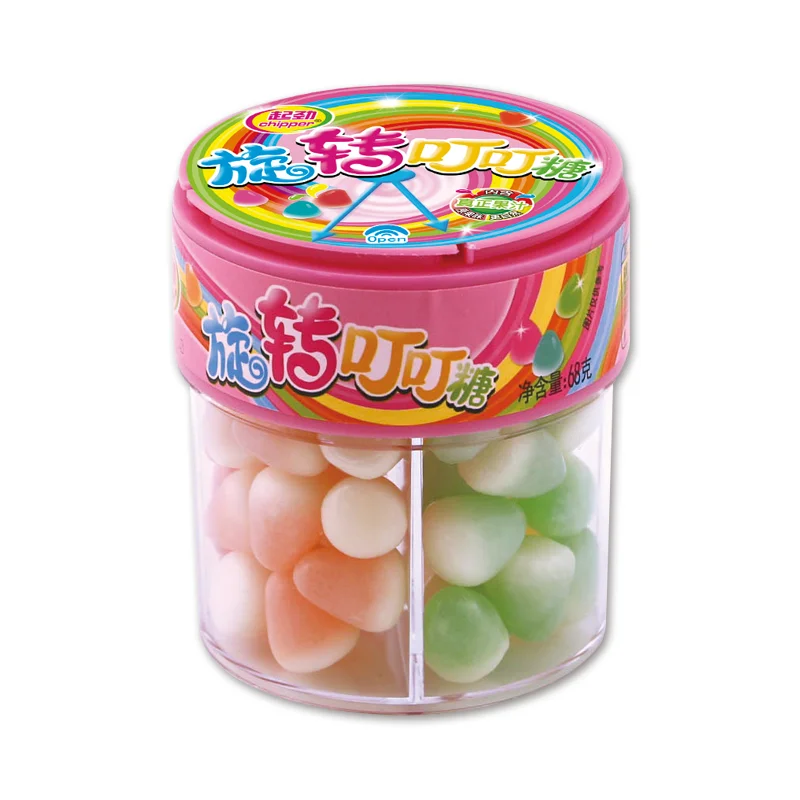 Free sample bulk colorful speckle jelly bean halal soft candy fruity flavor delicious jelly bean