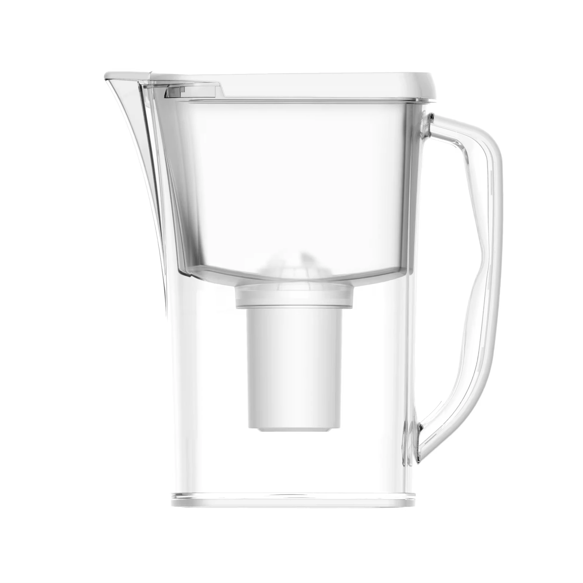 healthy drinking water filter pitcher home use water purifier professional alkaline water filter jug  with carbon fiber