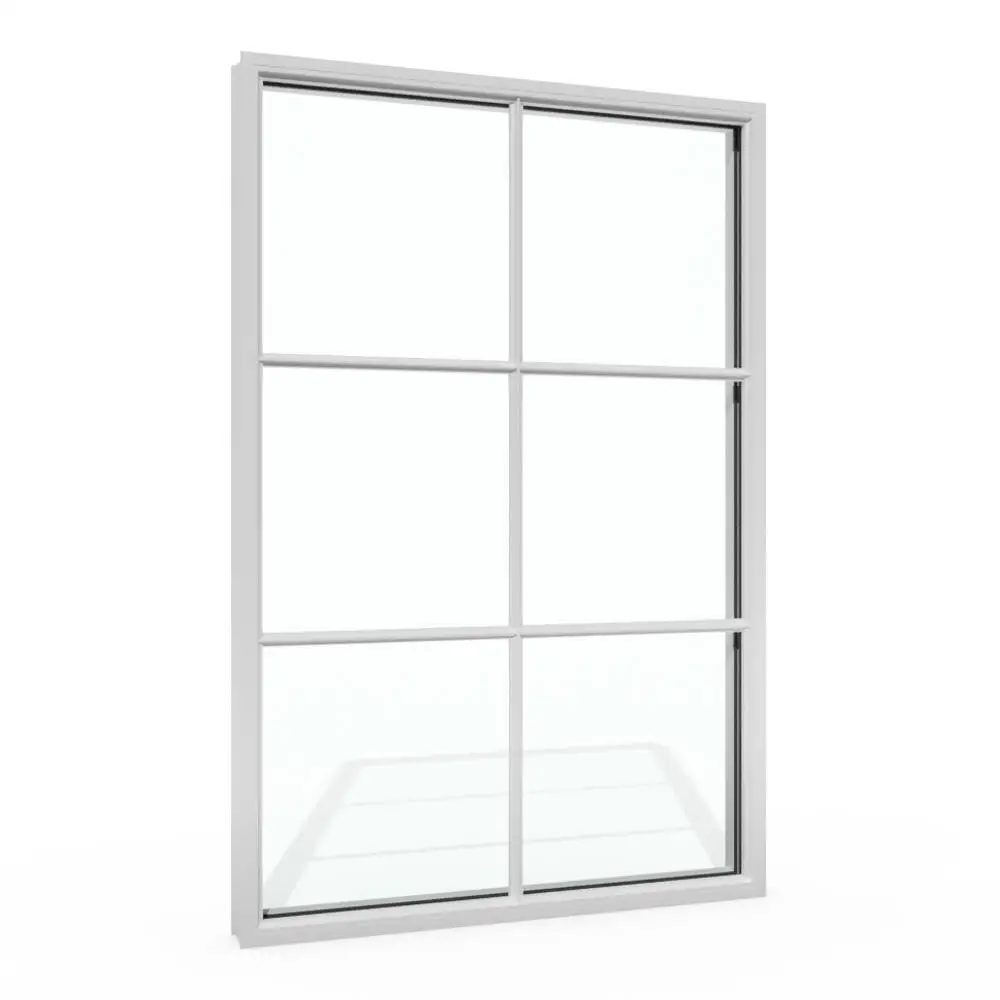 Custom Villa House Aluminum Picture Windows Big View Panoramic French Fixed Window Floor To Ceiling Glass Fixed Window