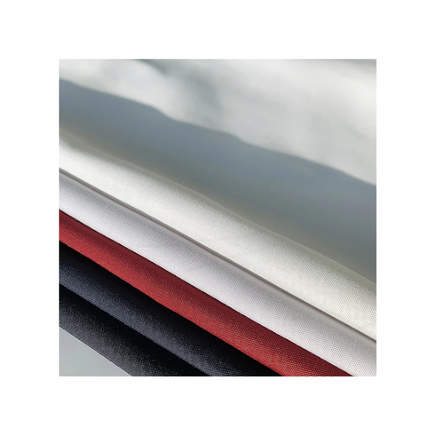 Japanese anti wrinkle high quality t plain polyester printed shirt fabric