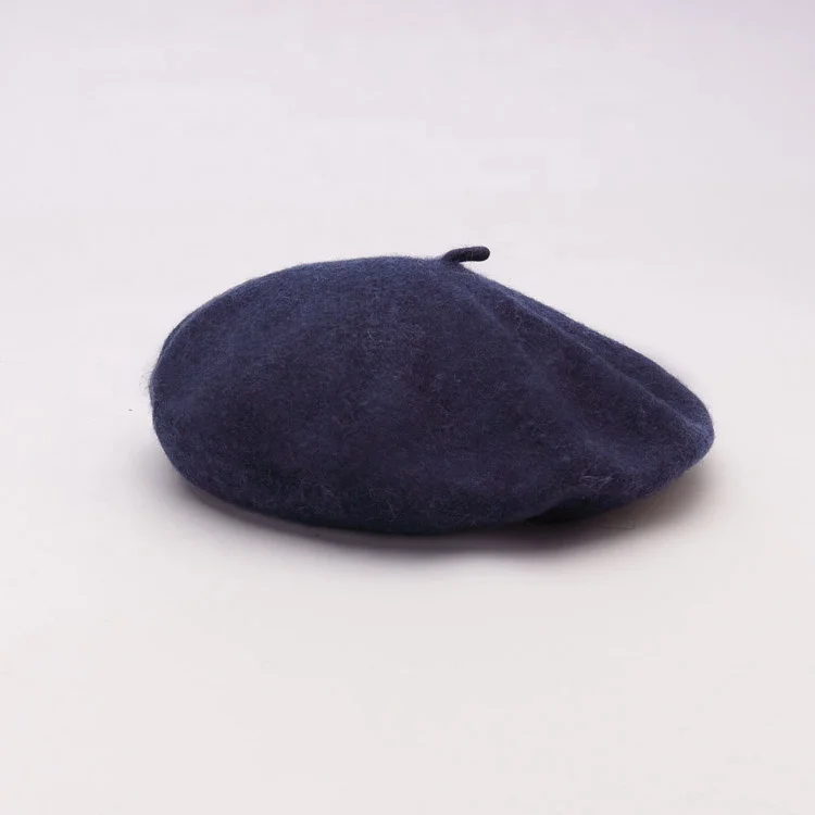  Female Flat Top Plain Design Comfortable Multi Color Beret Hats for