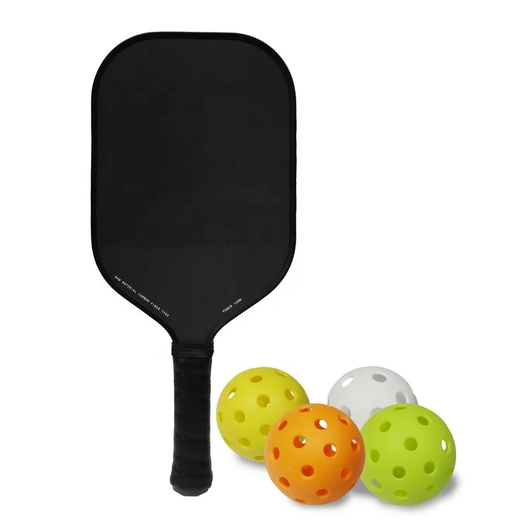Popular new arrival custom thermoformed T700 raw carbon fiber pickleball paddle