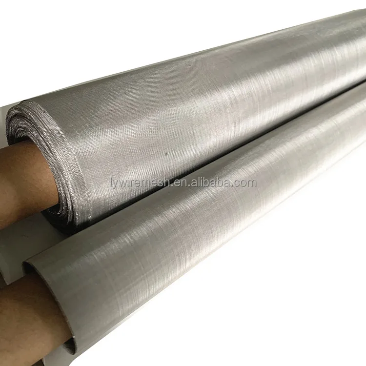 2mx50m roll 150x150 100 60x60 40 45 mesh twill weave aluminium wire cloth