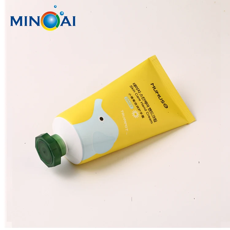 Empty Laminate Hair Cream Packaging Tube