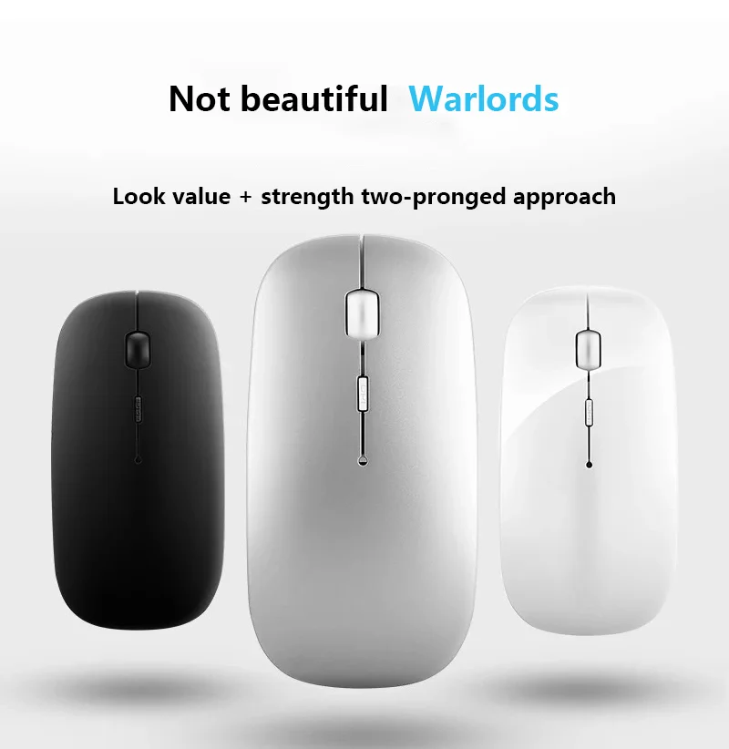 New Design Final Female Fast Charging Ergonomic Gaming Dual Mode 2.4 Ghz Wireless Cordless Mouse