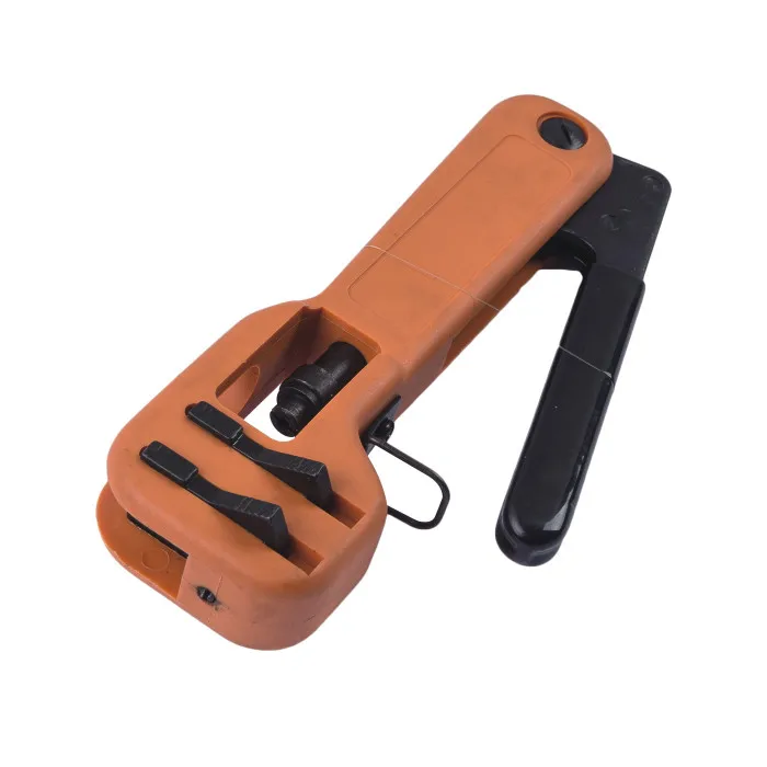 BNC RG59 RG6 Crimper Crimping Tool Cutter Stripper Punch Down Hand Tool Lan Coaxial Telephone Fiber Optic Cable Wire Tester